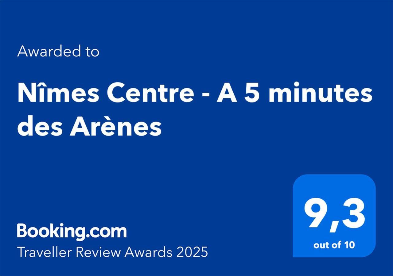 Nimes Centre - A 5 Minutes Des Arenes Lejlighed Eksteriør billede